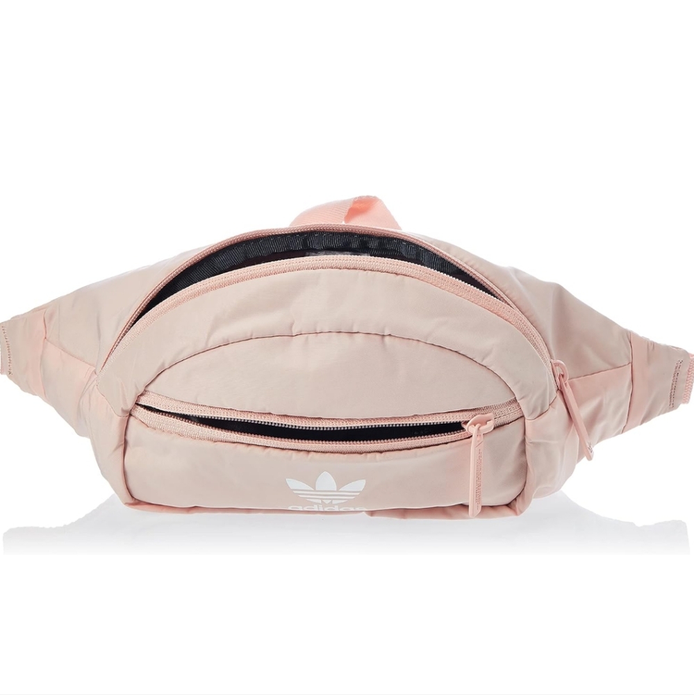 Adidas Originals Natural Waist Fanny Pack in Blush Pink - Picture 3 of 8
